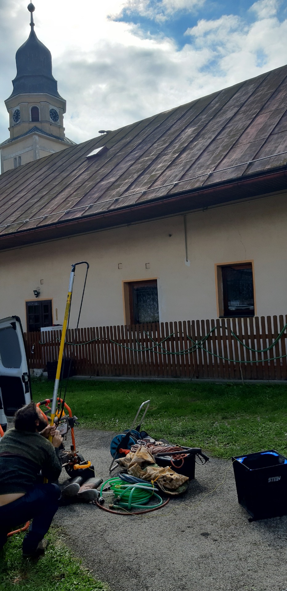 Stav pred maľovaním 2022