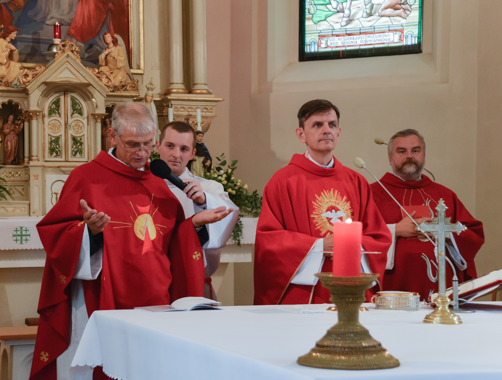 Birmovka 14.09.2024 generálny vikár žilinskej diecézy Martin Kramara