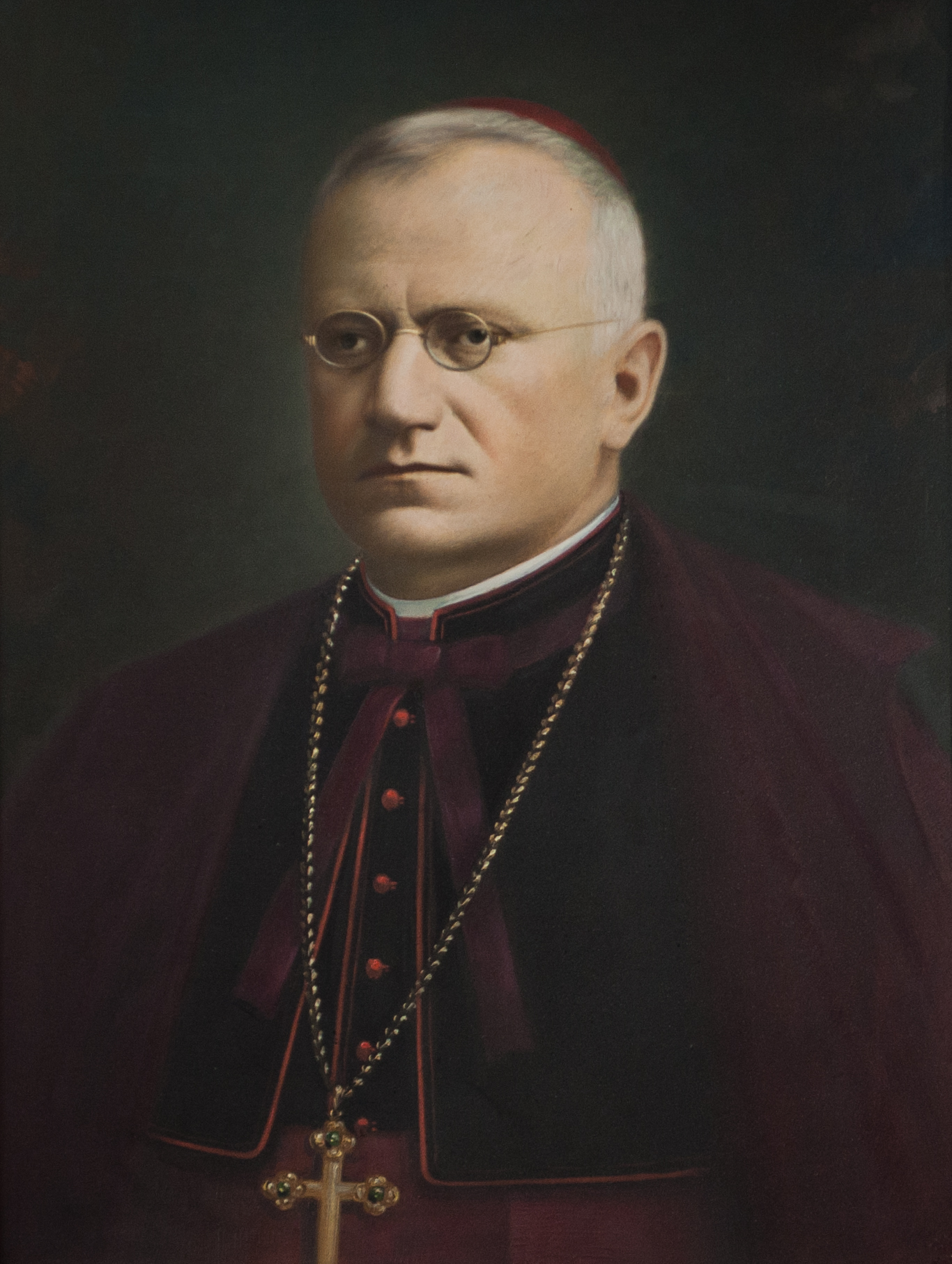 arcibiskup Mons. Dr. Karol Kmeťko, nitriansky biskup, ktorý konsekroval dlhopoľský kostol 13.11.1927