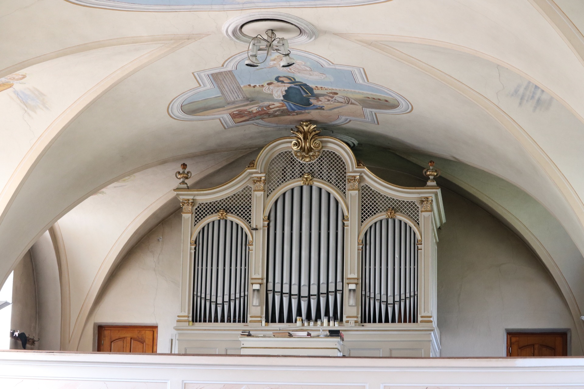 Pohľad na organ 2017